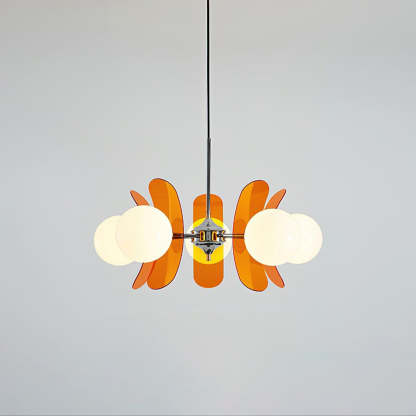 Halo Globe Sputnik Chandelier