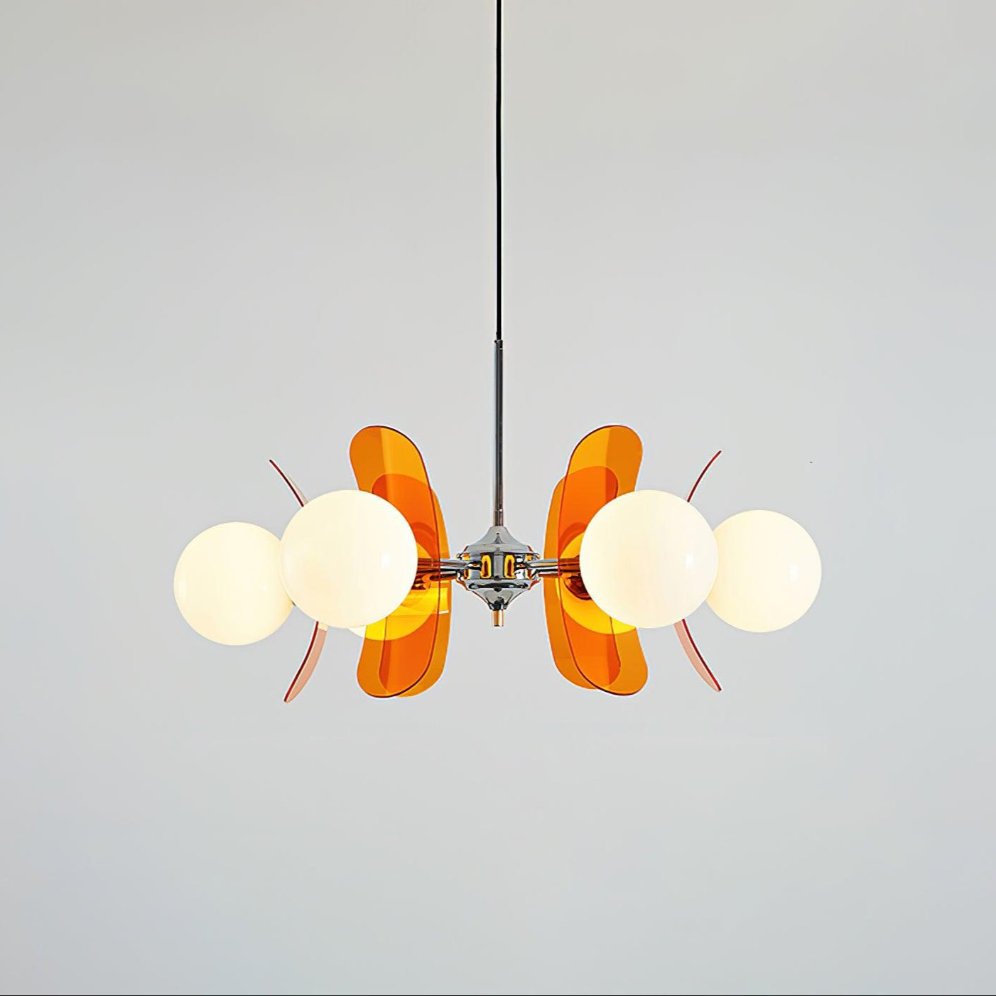 Halo Globe Sputnik Chandelier