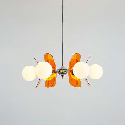 Halo Globe Sputnik Chandelier