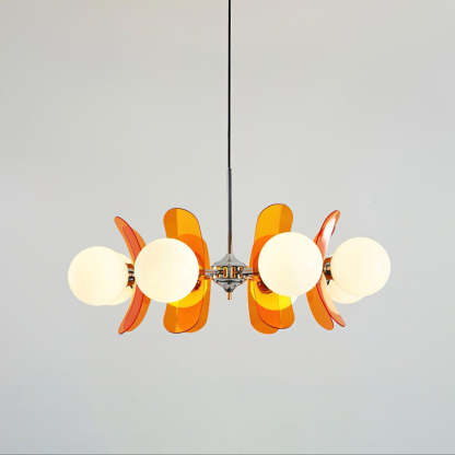 Halo Globe Sputnik Chandelier