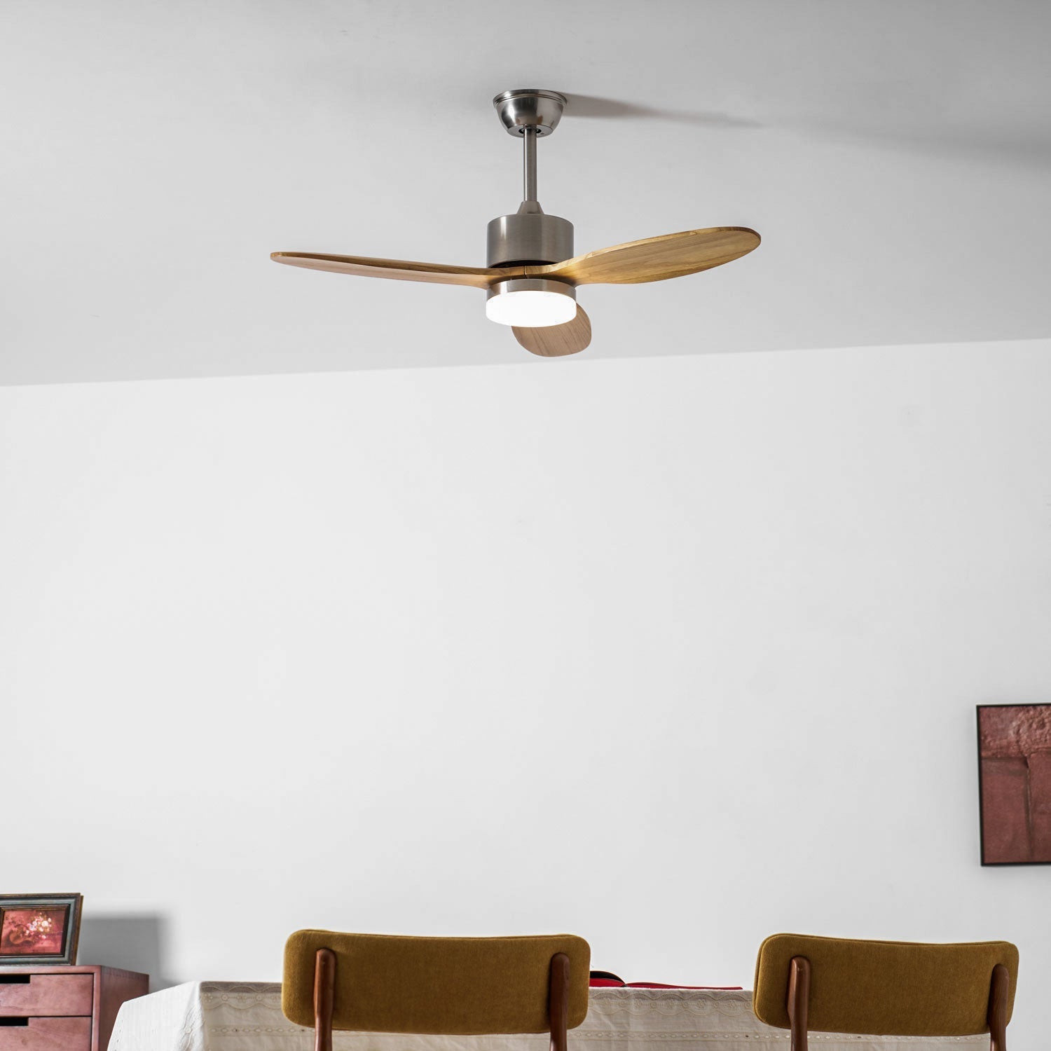 Ventilateur de plafond HushGlow avec lumière - Neutralighting