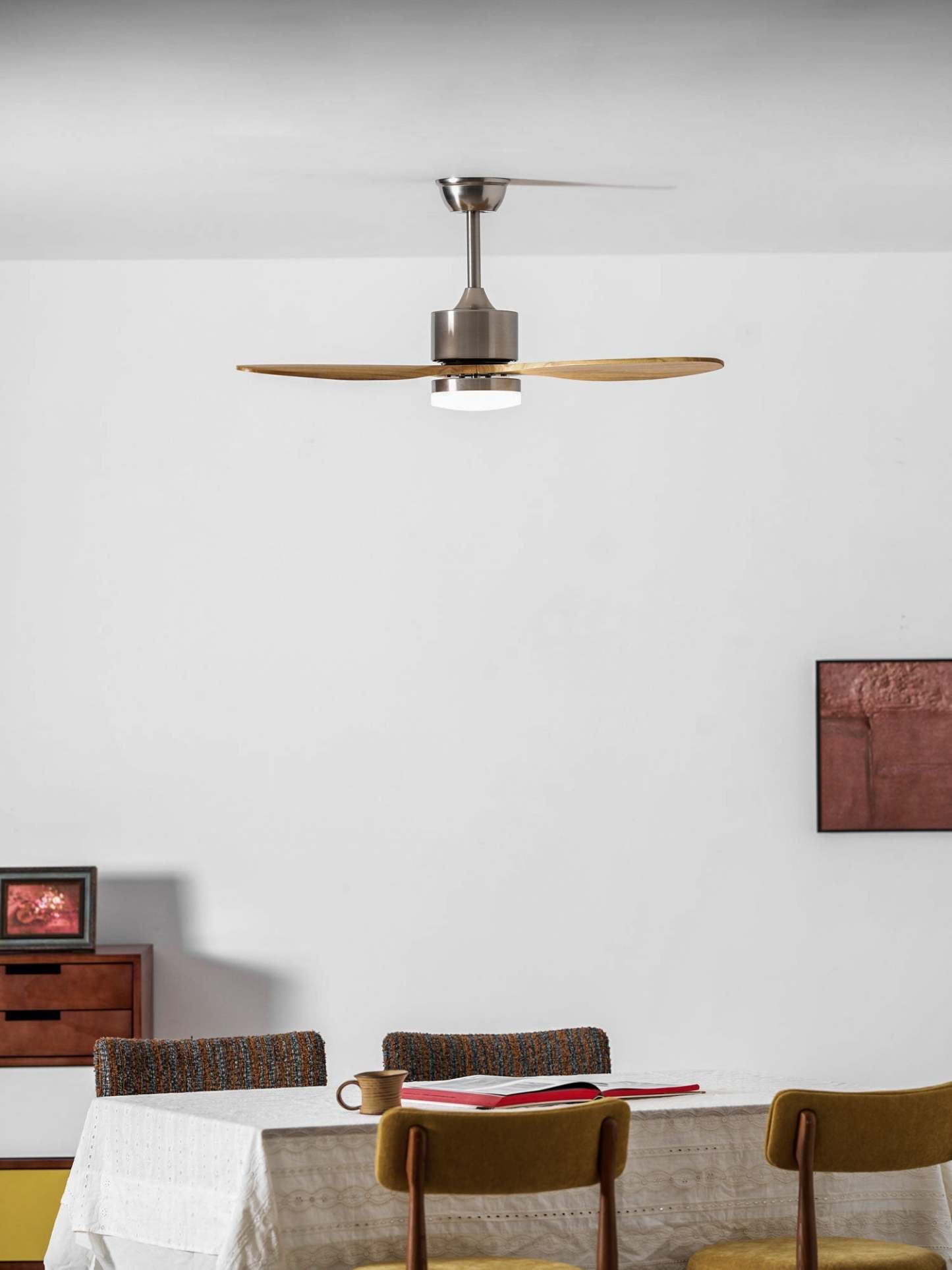 Ventilateur de plafond HushGlow avec lumière - Neutralighting