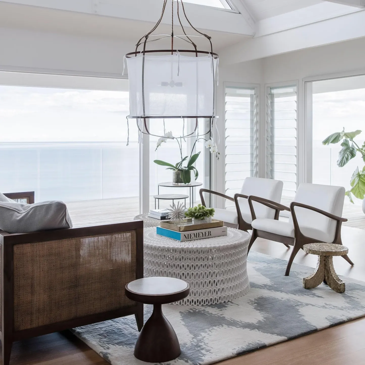 Renée Modern Cottage Fabric Pendant Light Shades Living Room Bedroom