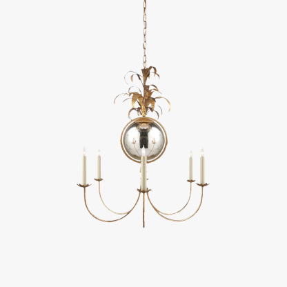 Alessio  Vintage Metal Brass Pendant Light Dining Room Bedroom
