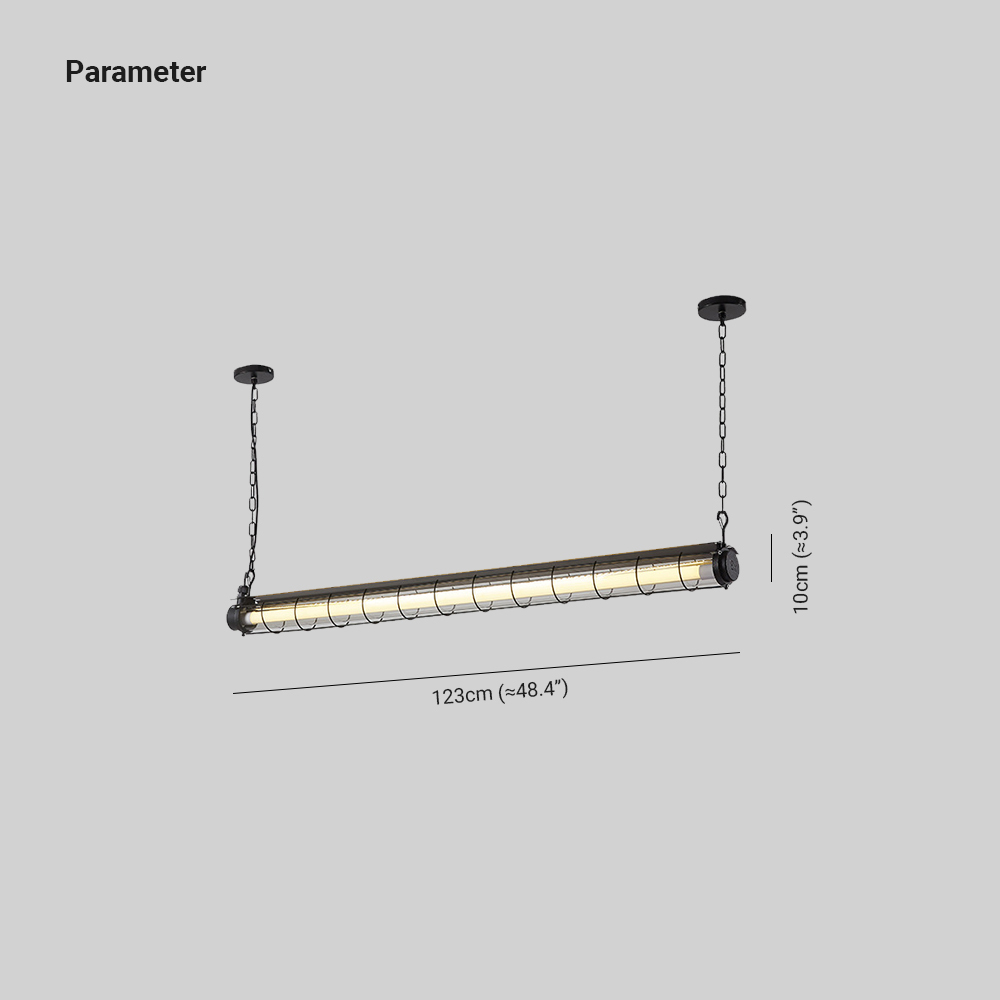 Alessio Minimalism Acrylic Metal Pendant Light Dining Room Bedroom