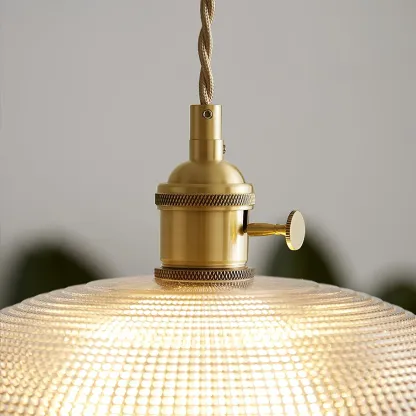 Hailie Modern Metal Glass Opaque Pendant Light Pendant Light