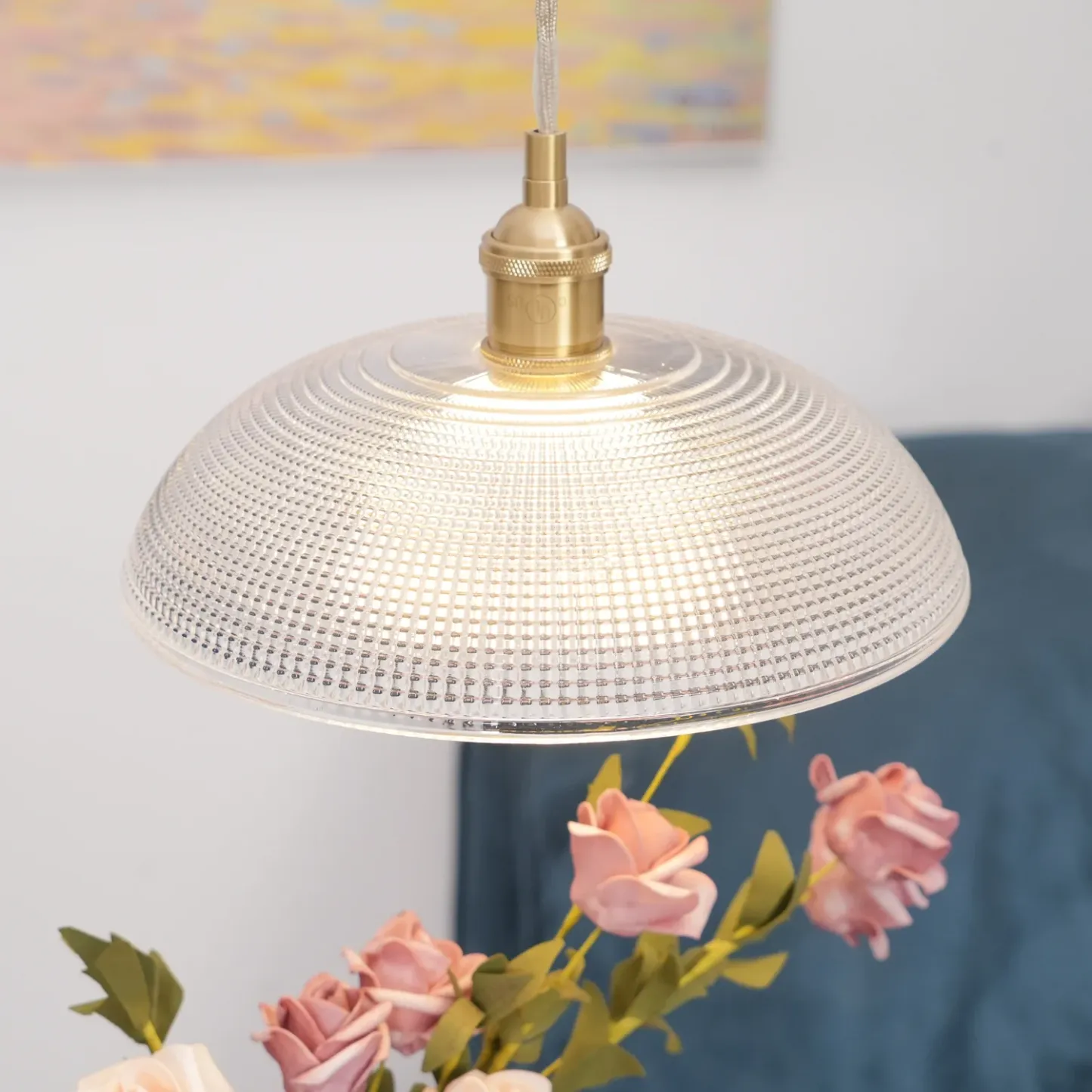 Hailie Modern Metal Glass Opaque Pendant Light Pendant Light