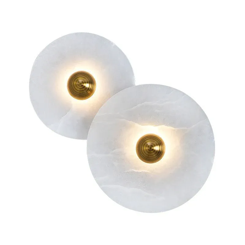 Byers Modern Metal Resin Wall Lamp Dining Room Bedroom