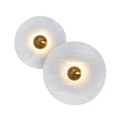 Byers Modern Metal  Resin Wall Lamp Dining Room Bedroom