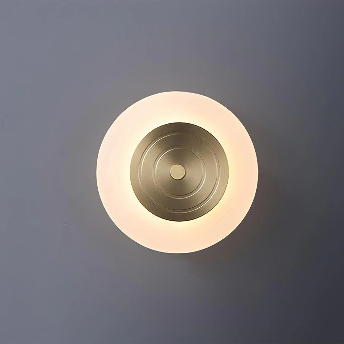 Orr Minimalism Round Moon Wall Lamp Dining Room Bedroom