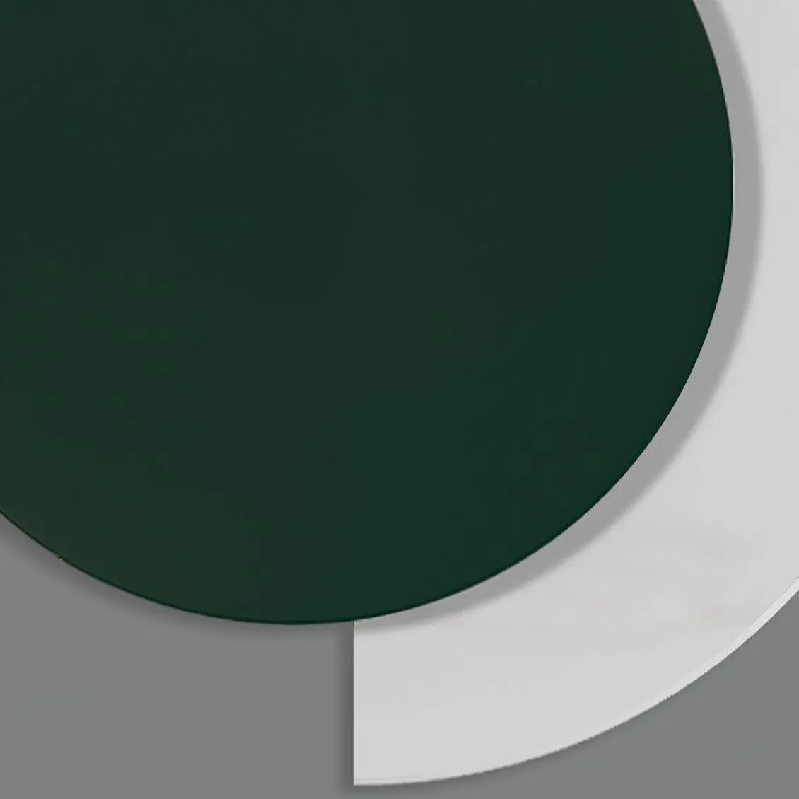Edge Minimalism Rounded Acrylic Metal Wall Lamp Dining Room Bedroom