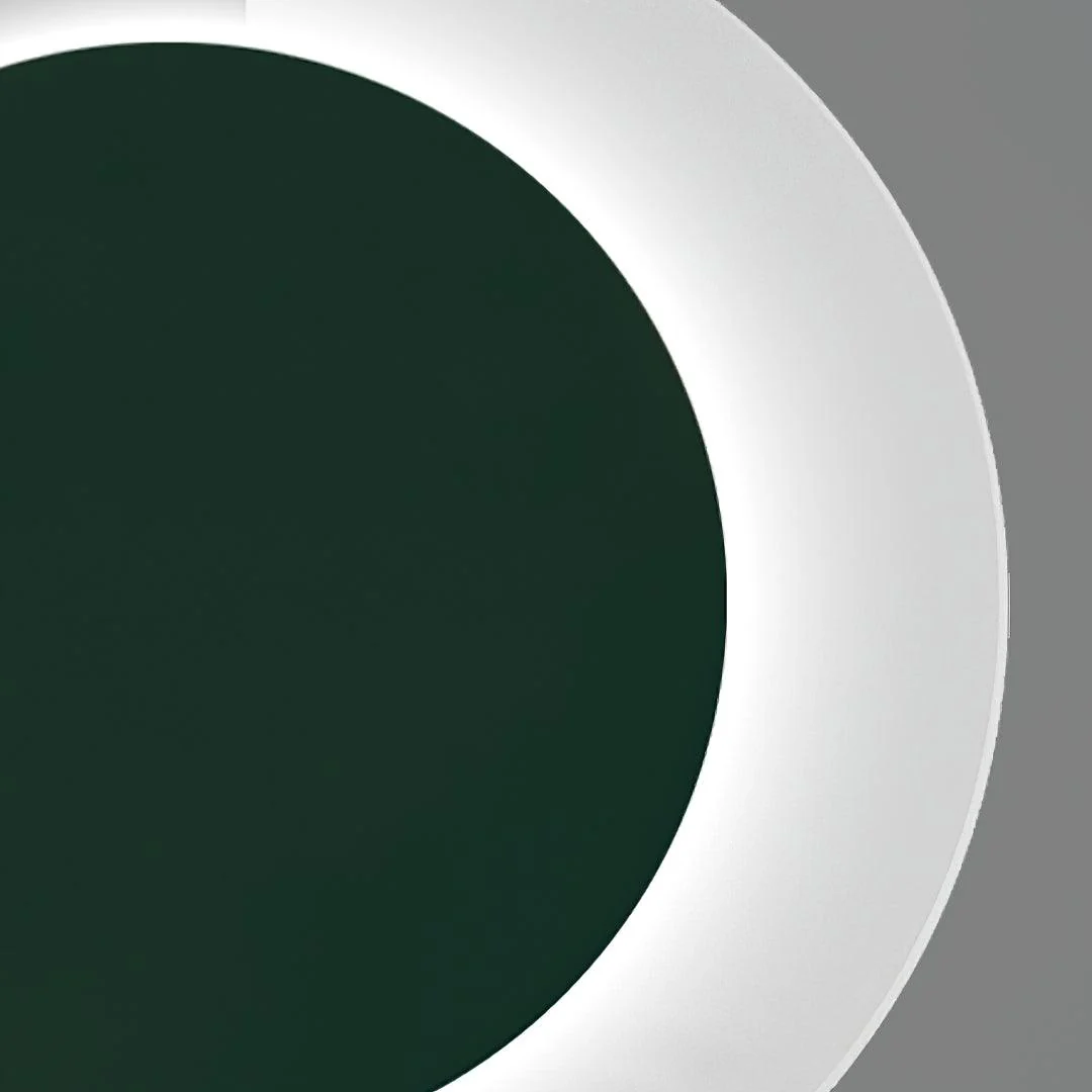 Edge Minimalism Rounded Acrylic Metal Wall Lamp Dining Room Bedroom