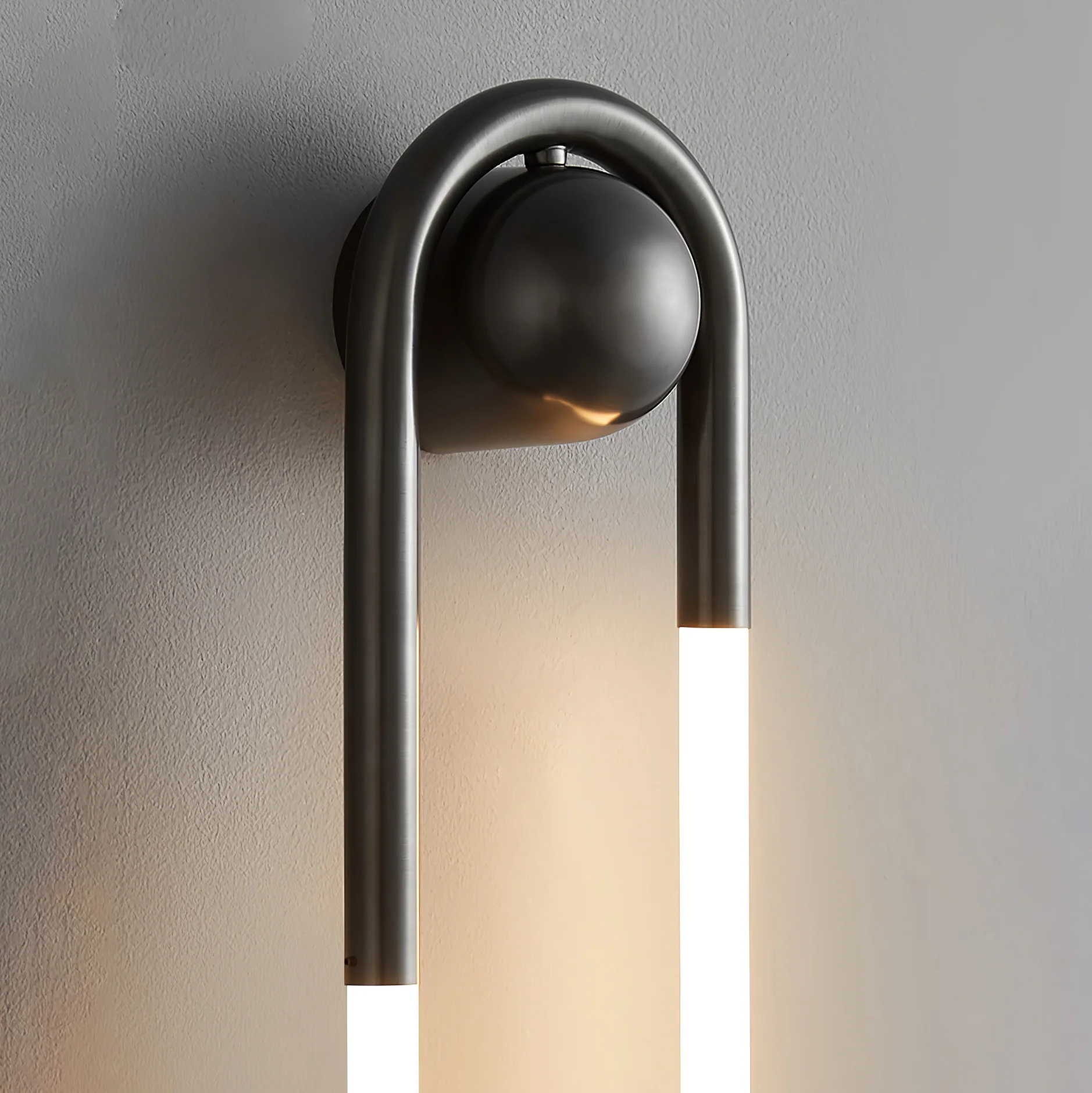 Meza Modern LED Metal Acrylic Wall Light Bedroom Living Room Hallway