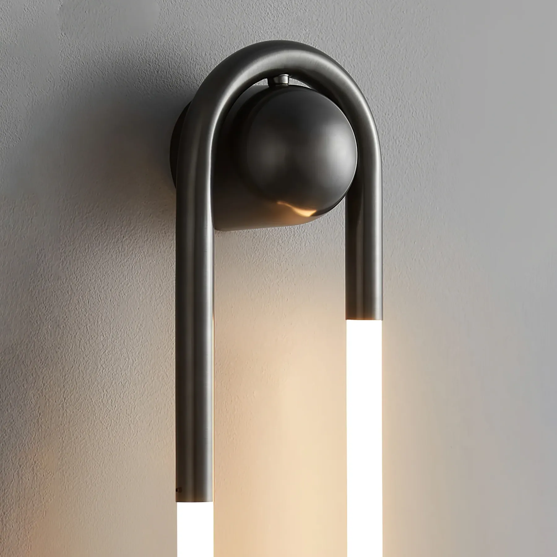 Meza Modern LED Metal Acrylic Wall Light Bedroom Living Room Hallway