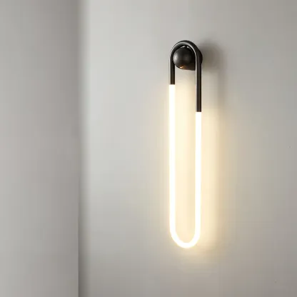 Meza Moderne LED Métal Acrylique Applique Murale Chambre Salon Couloir