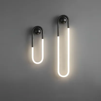 Meza Moderne LED Métal Acrylique Applique Murale Chambre Salon Couloir