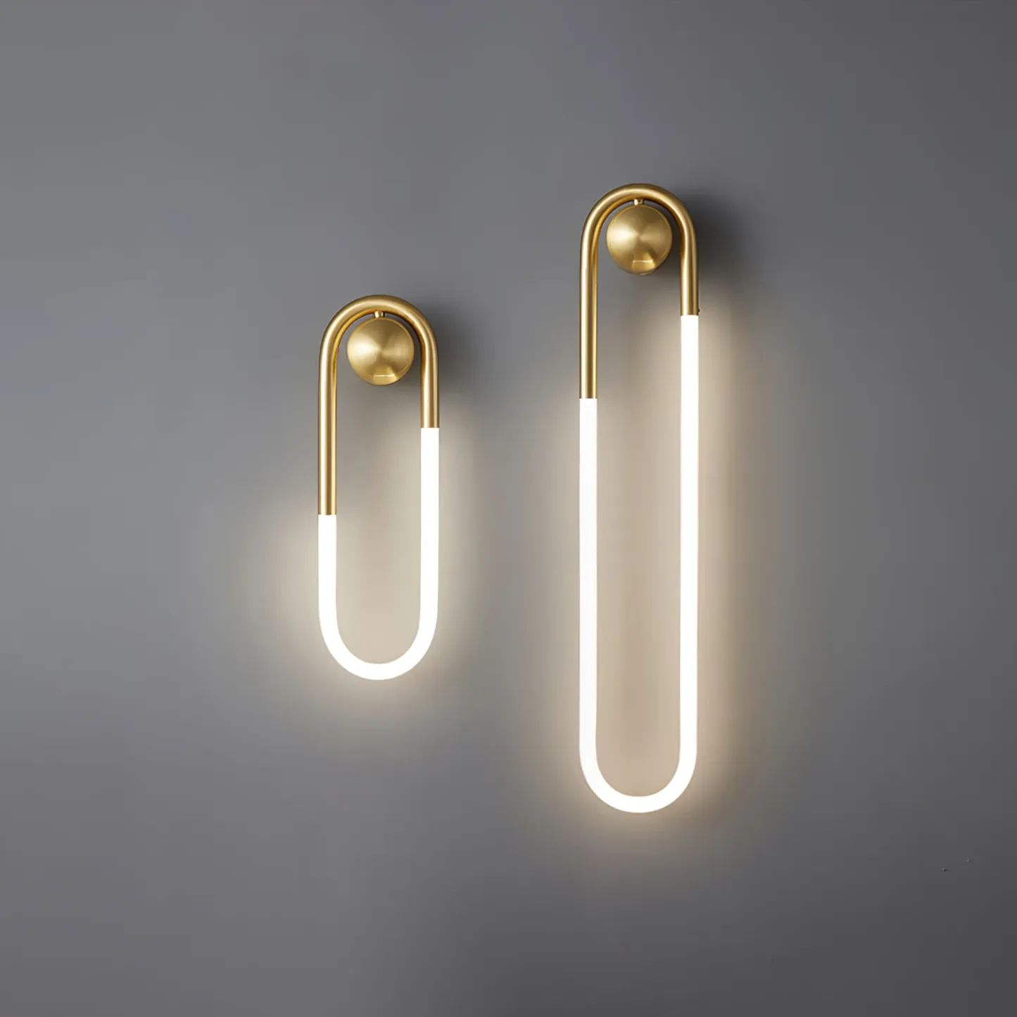 Meza Modern LED Metal Acrylic Wall Light Bedroom Living Room Hallway
