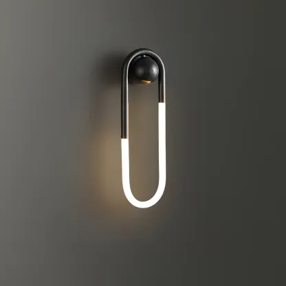 Meza Moderne LED Métal Acrylique Applique Murale Chambre Salon Couloir