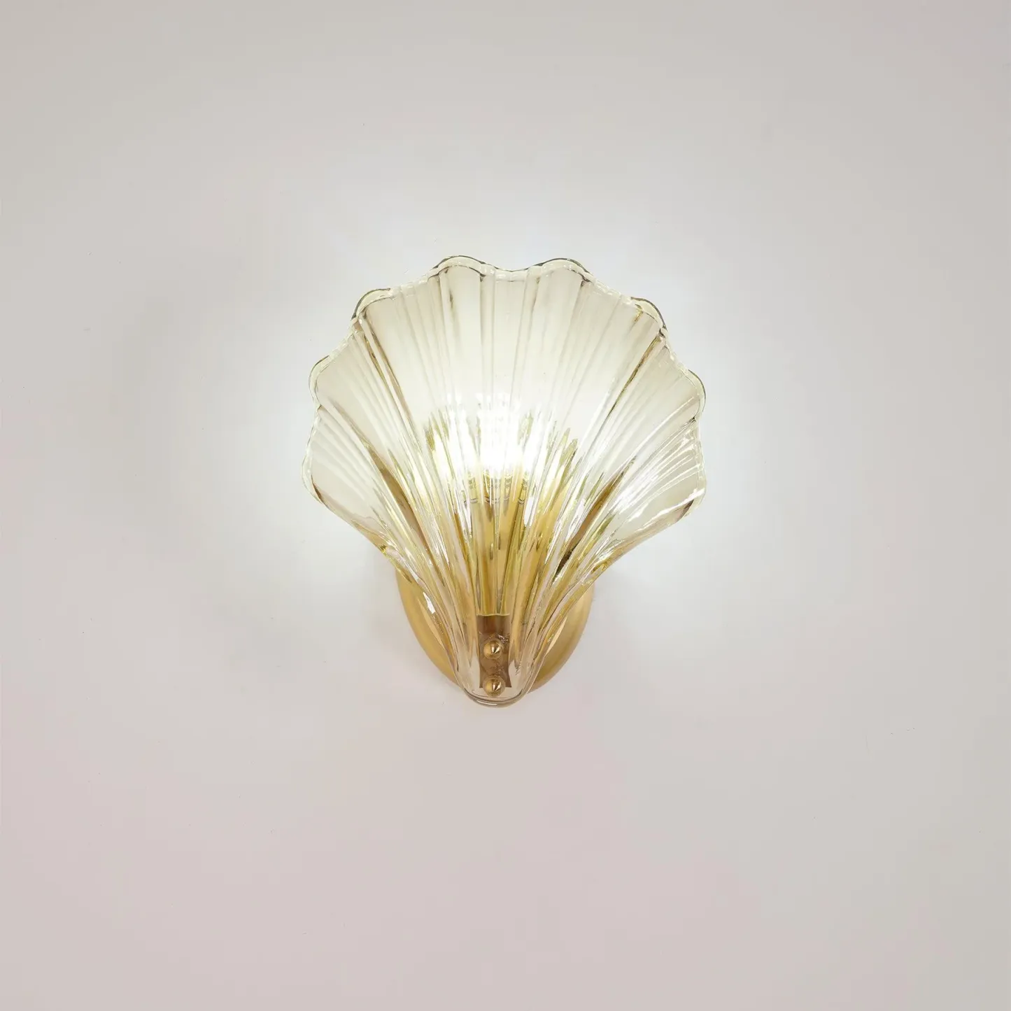 Orr Moderne Inhabituel Coquille Verre Applique Murale Chambre à Coucher Salon