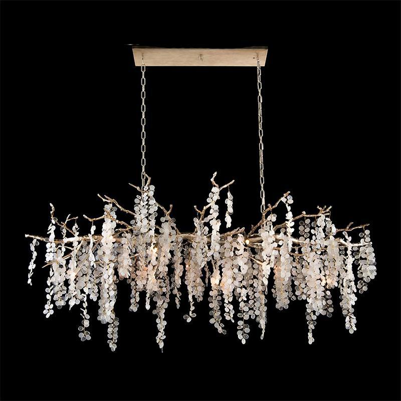 Marilyn Unusual Metal Glass Pendant Light Bedroom Living Room