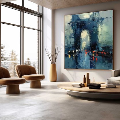 Contemporain Ville Art #MS081