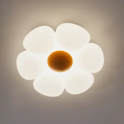 Quinn Modern Metal PE Acrylic Ceiling Light Bedroom Living Room