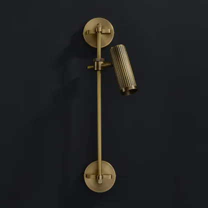 Edge Modern Industrial Metal Wall Light Bedroom Living Room
