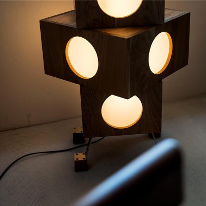 Hakka Square Robot Floor Lamp