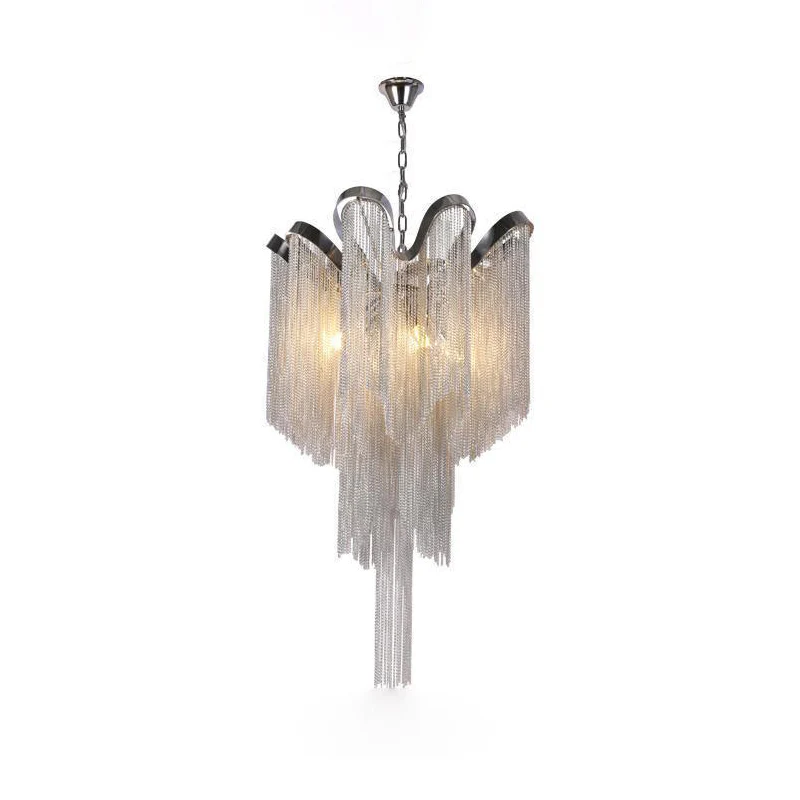 Marilyn Vintage Metal Gold Silver Pendant Light Bedroom Living Room