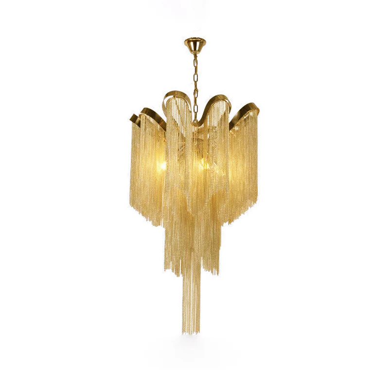 Marilyn Vintage Metal Gold Silver Pendant Light Bedroom Living Room