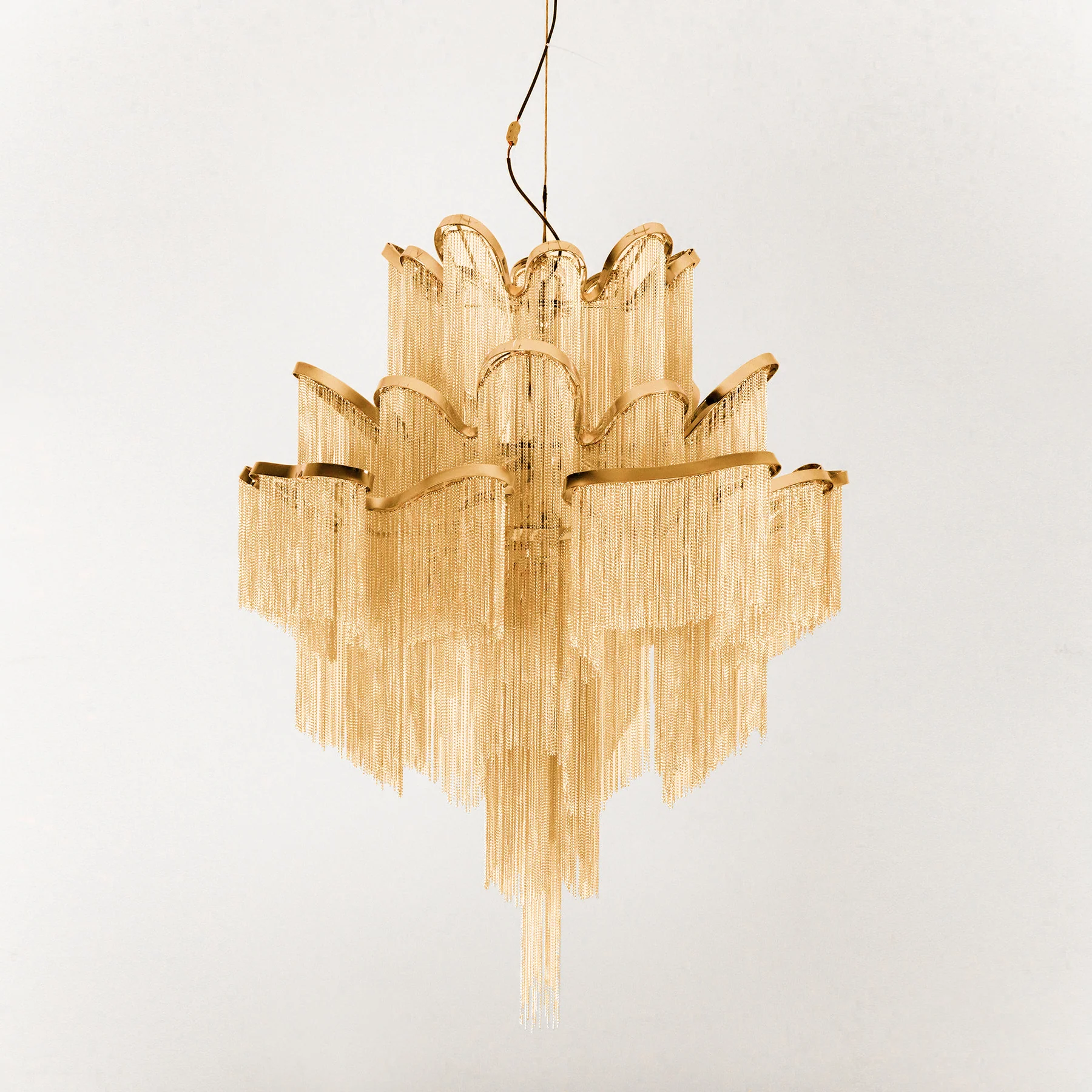 Marilyn Vintage Metal Gold Silver Pendant Light Bedroom Living Room