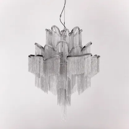 Marilyn Vintage Metal Gold Silver Pendant Light Bedroom Living Room