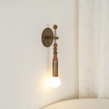 Alessio Vintage Unusual Marble Wall Light Fixture Bedroom Hallway
