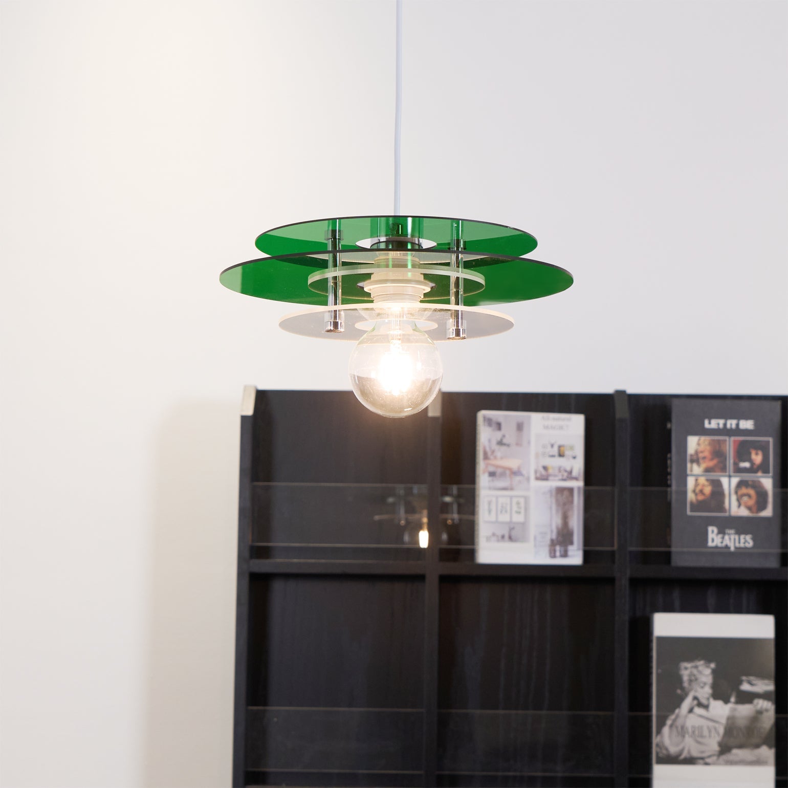 Retro Triple Disc Acrylic Pendant Lamp