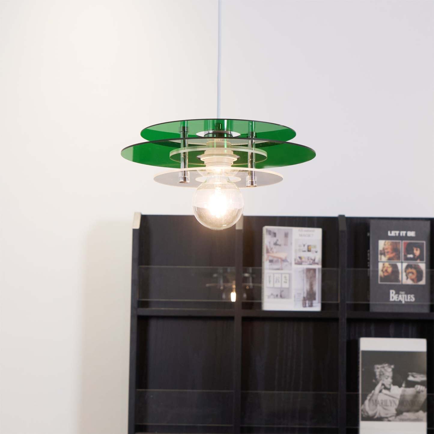 Retro Triple Disc Acrylic Pendant Lamp