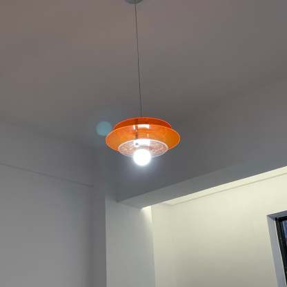 Retro Triple Disc Acrylic Pendant Lamp