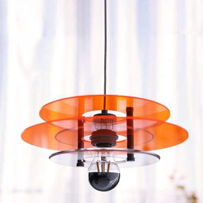 Retro Triple Disc Acrylic Pendant Lamp