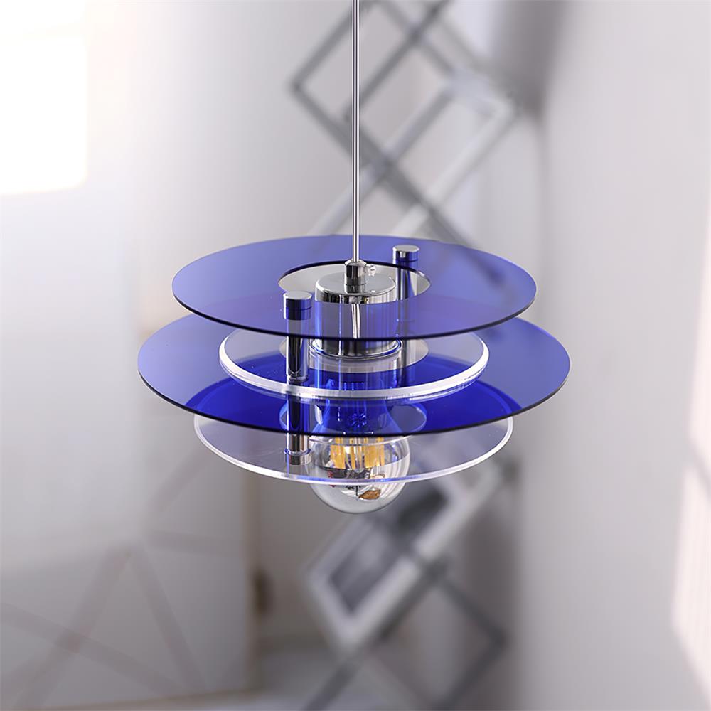 Retro Triple Disc Acrylic Pendant Lamp