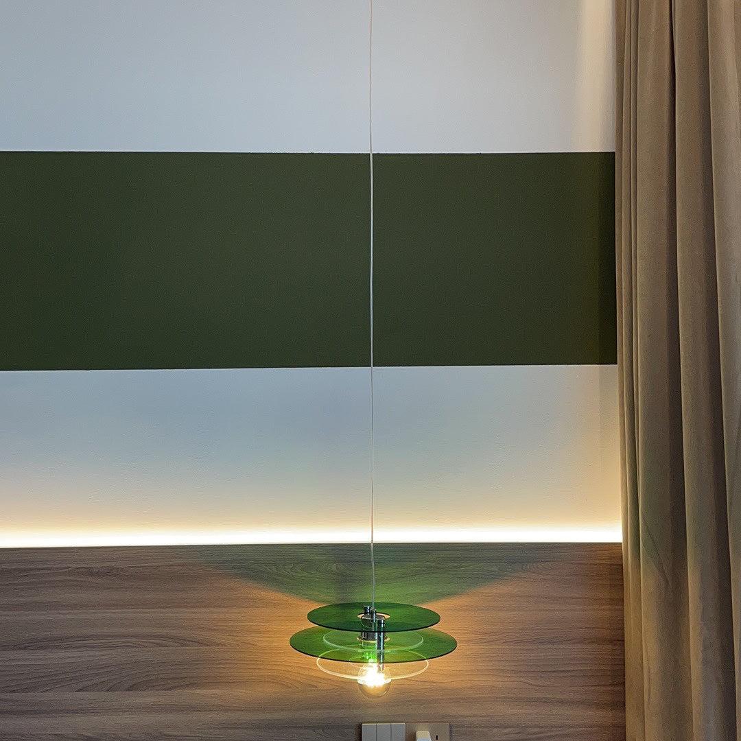 Retro Triple Disc Acrylic Pendant Lamp