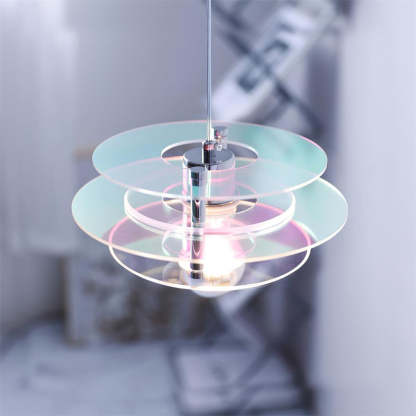 Retro Triple Disc Acrylic Pendant Lamp