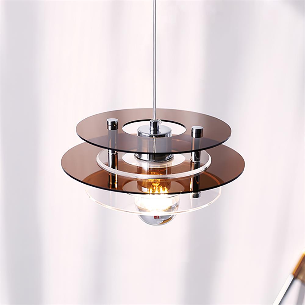 Retro Triple Disc Acrylic Pendant Lamp