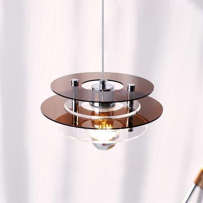 Retro Triple Disc Acrylic Pendant Lamp