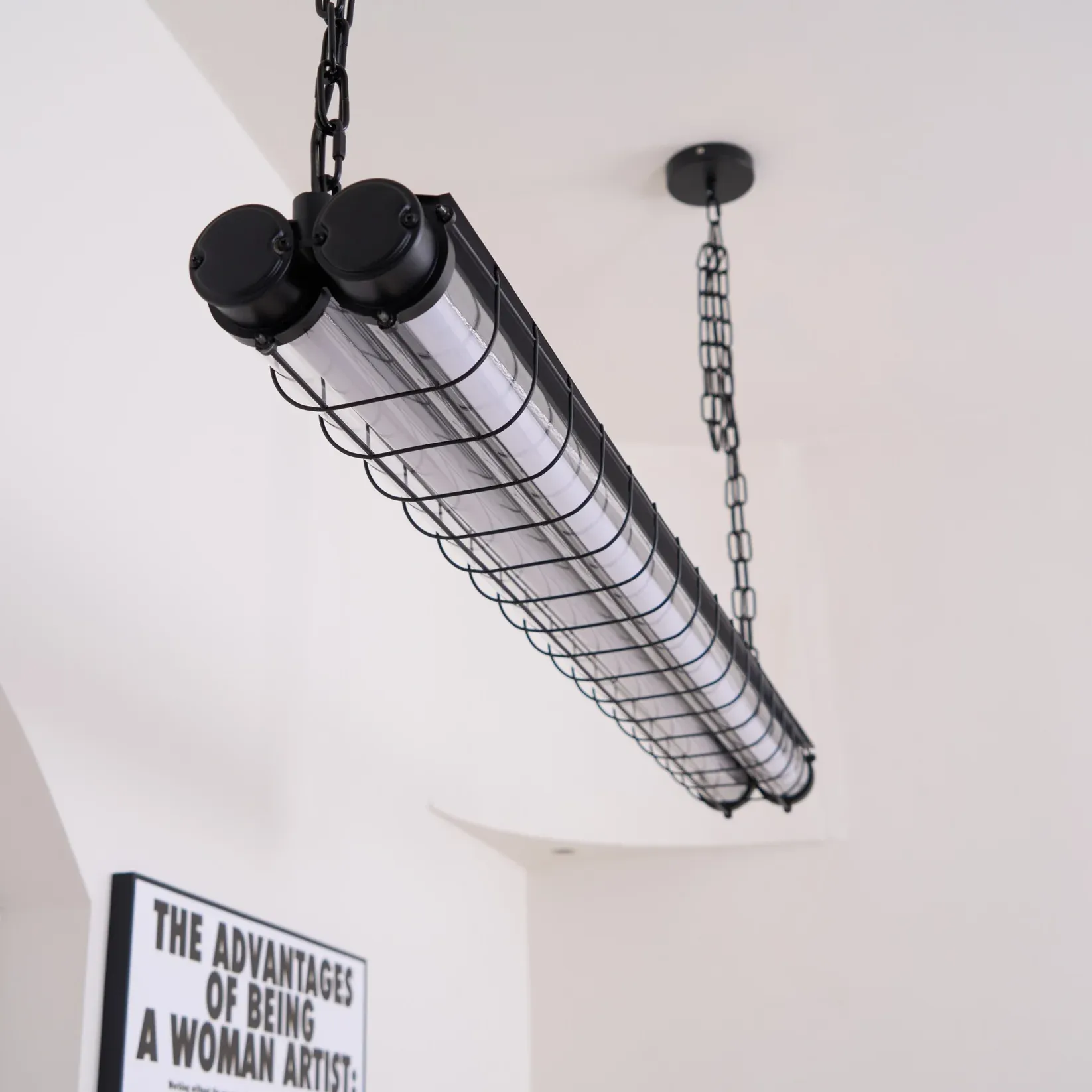 Alessio Minimalism Acrylic Metal Pendant Light Dining Room Bedroom