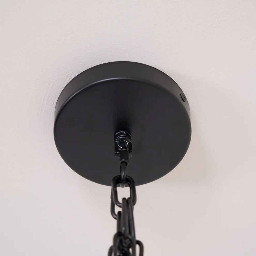 Alessio Minimalisme Acrylique Métal Suspension Salle à Manger Chambre