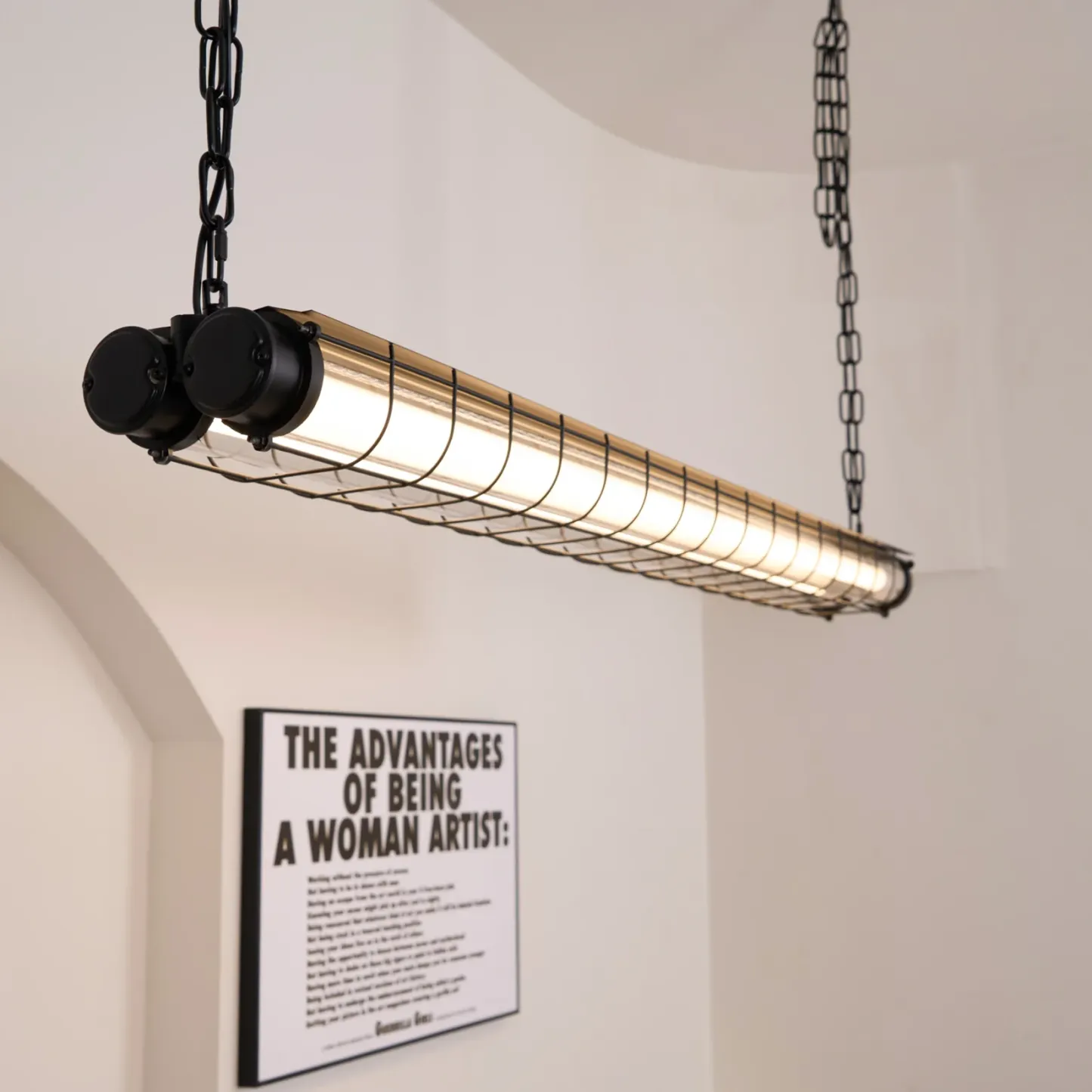 Alessio Minimalism Acrylic Metal Pendant Light Dining Room Bedroom