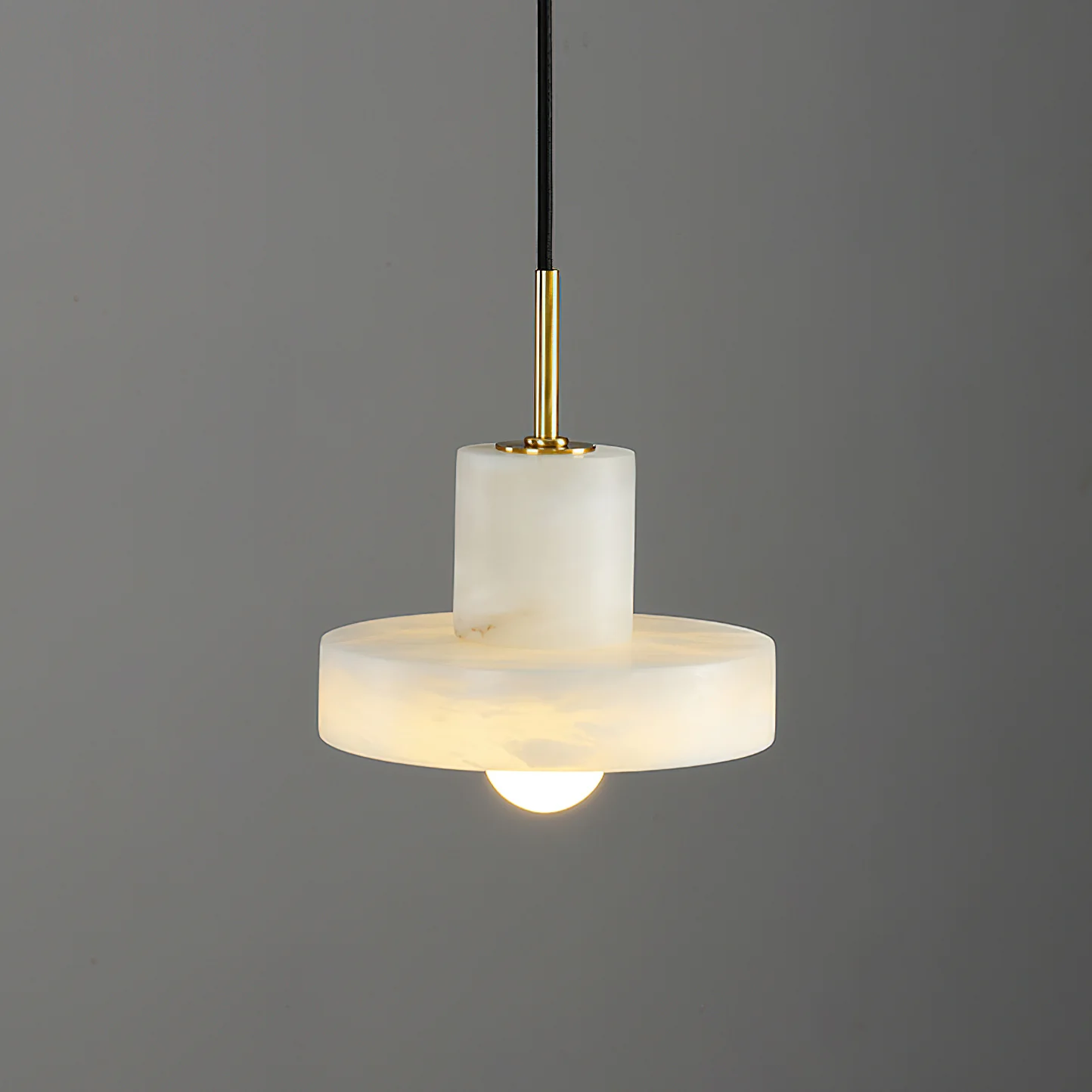 Ozawa Modern Round Rasin Pendant Light Bedroom Dining Room
