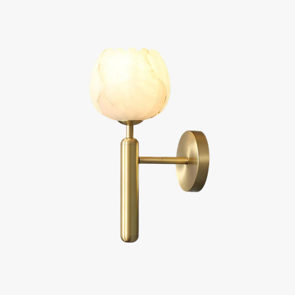 Carins Cottage Flower Resin Wall Light Shades Bedroom Hallway