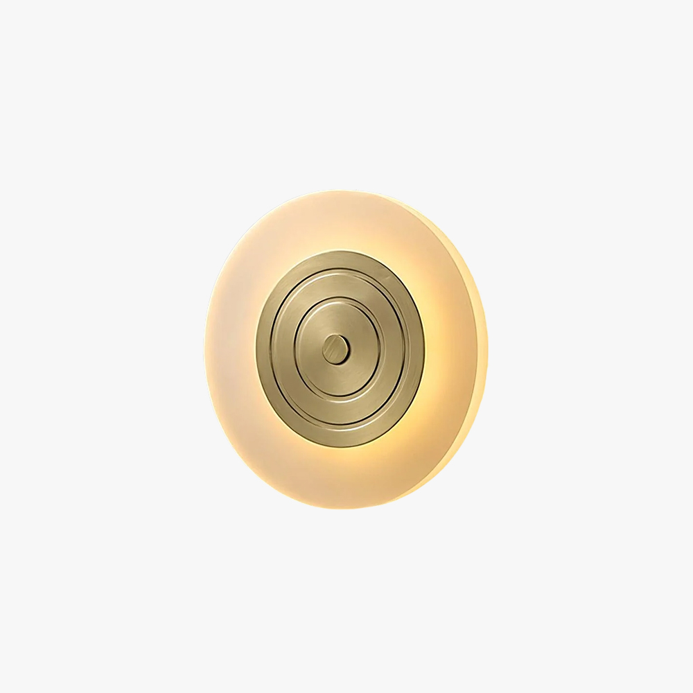 Orr Minimalism Round Moon Wall Lamp Dining Room Bedroom