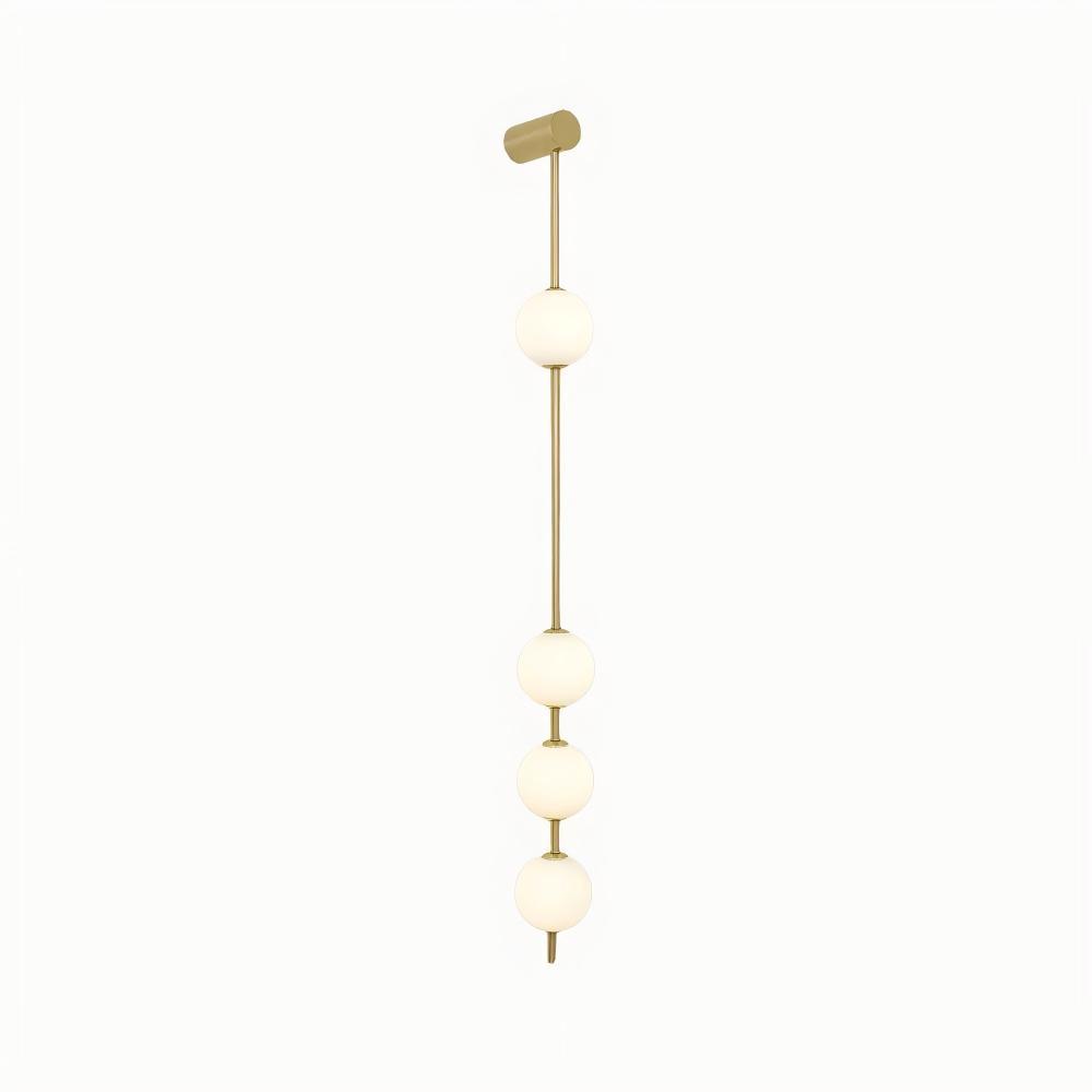 Edge Minimalisme Métal Verre Applique Murale Chambre à Coucher Salon