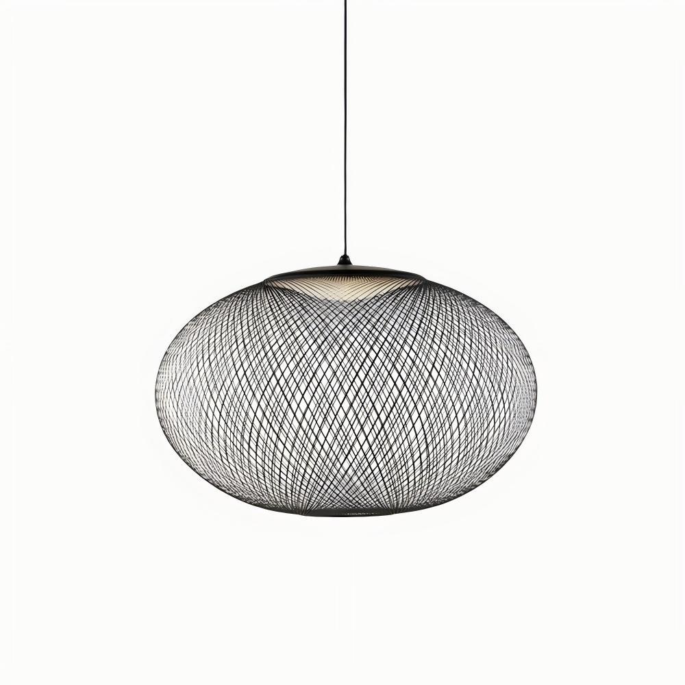 Hailie Moderne Métal Verre Suspensions Chambre à Coucher Salon
